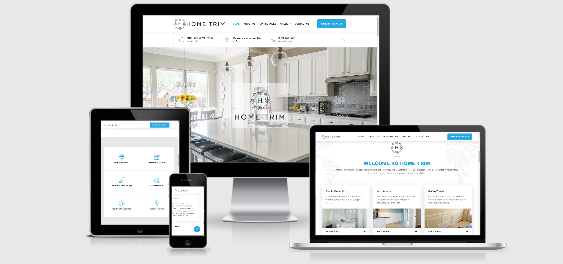 Restaurant & Hospitality website project 3