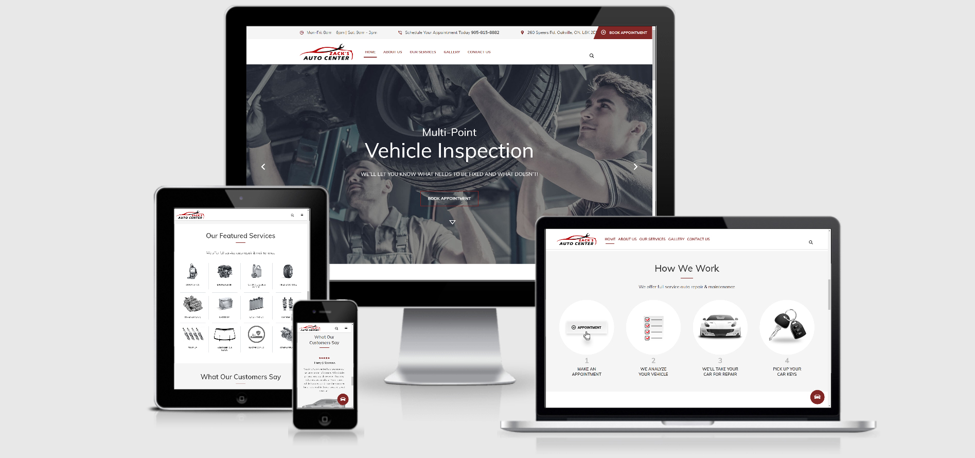 Home Services website project 3