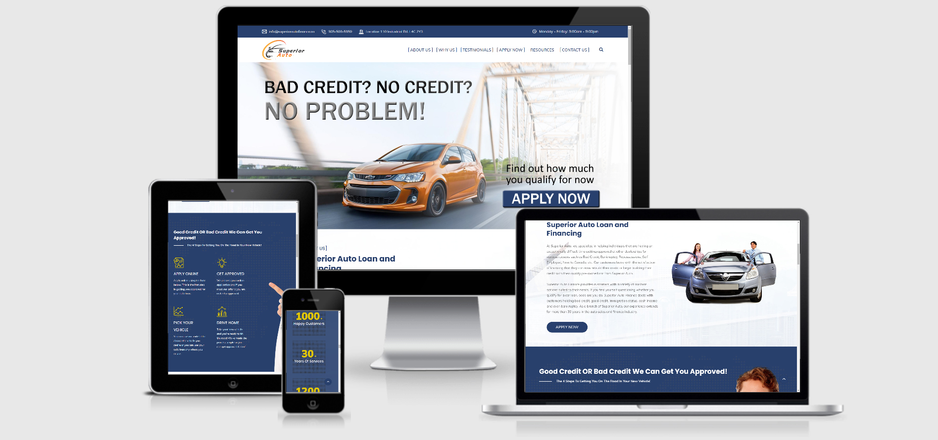 Retail & E-commerce website project 1