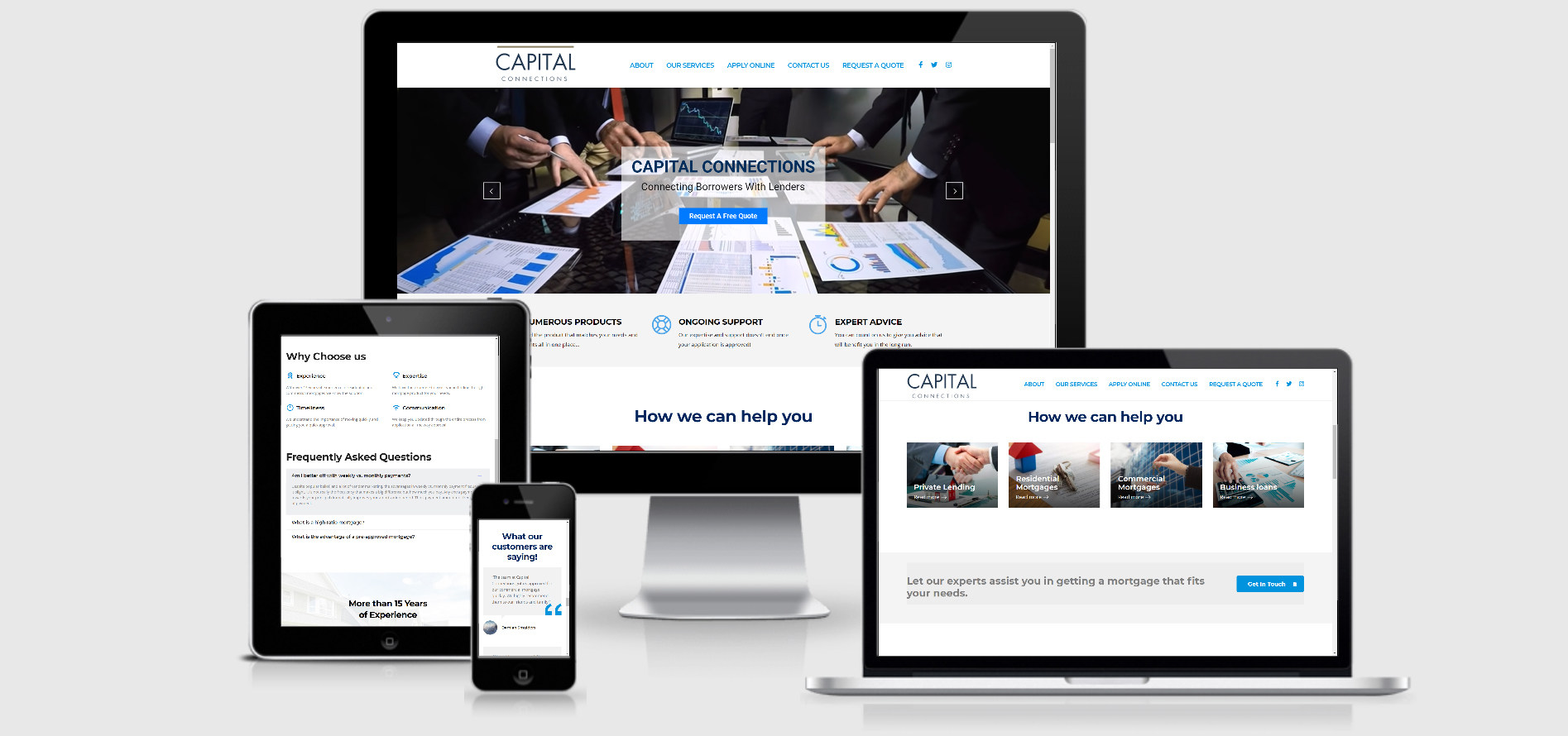 Professional Services website project 2
